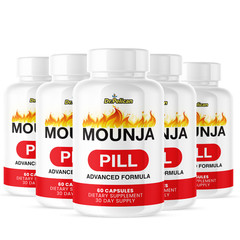 Mounja Pill- Metabolism Support, Weight Management Supplement- 5 Bottles
