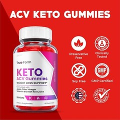 Keto ACV Gummies Weight Loss – 1 Month Supply! Apple Cider Vinegar- 60 Total