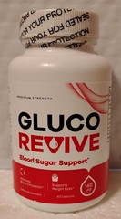 Gluco Revive Blood Health Capsules Support Blood Sugar Support 60ct Expire 2-28