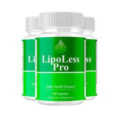 3-Pack Lipoless Pro Capsules – Lipo Less Supports Weight Management – 180 Caps
