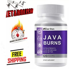 Java Burns Powerful Formula, Strong Diet Slimming Pills Weight Loss – 120 Caps