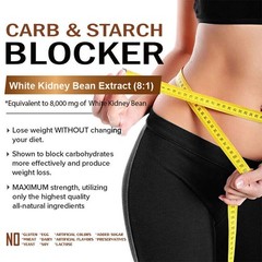 60PCS Fat and Carb Blocker Appetite Suppressant Burn Low Keto Weight Loss Pill