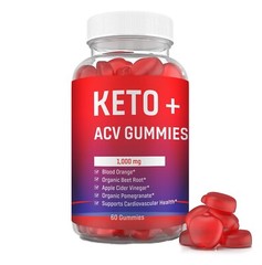 Keto Slimming Gummies Apple Cider Vinegar ACV Weight Loss 60 Gummy USA 1,000mg