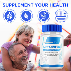 (1 Pack) Metabolyn Advanced Formula Natural Energy & Fitness Vitamin 60 Capsules