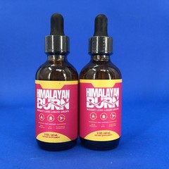Himalayan Burn Weight Loss Liquid Drops Dietary Supplement 2 oz (Lot of 2)