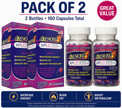 Stacker 3 XPLC Body Fat Burner and Metabolism Boosting 80 capsules, EXP 09/2027