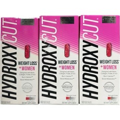 3 Of HydroxyCut Weight Loss WOMEN 60 liquid capsules Biotin Collagen NIB 09/26+