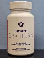 Amare Global GBX Burn 60 Caps – New / Sealed! Fat Burner Exp 01/2028 – Pack of 5