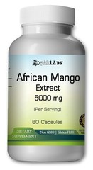 African Mango Extract Capsules 5000mg Per Serving, Super Strength