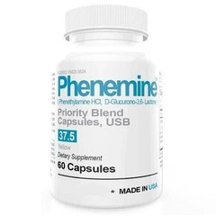 3 bottle of Phenemin Elit 37.5 Strong appetite suppressant and energy pill