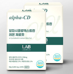 LAB ON LAB Alpha Cyclodextrin Lemon Zero Cut Powder 3g x 20P / 2BOX
