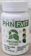 PHN F.VIT Proher Natura Pack of 2 – 180 Capsules