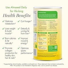 Almased Weight Management and Metabolic Health Supplement 17.6 oz (Pack of 3)