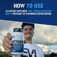 Night Time Fat Burner for Weight Loss Support Belly Fat Burner for Men & Wom…