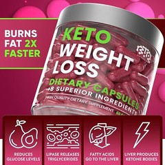 Keto Weight Loss Diet Pills, Natural Appetite Suppressant, Fat Burner Unisex