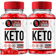 (2 Pack) True Keto Gummies, True Keto ACV Gummies Weight Loss (120 Gummies)