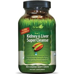 Irwin Naturals 2-In-1 Kidney Liver Super Cleanse 10-Day – Balanced Liver Detox