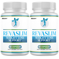 Revaslim- Keto & Weight Support- 2 Bottles- 120 Capsules
