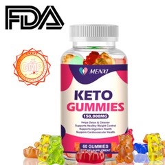 150,000mg 60 Keto Diet Gummies Fat Burner Weight Loss Supplement Detox Cleansing