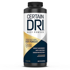 Body Powder, Maximum Sweat Absorption & Odor Control, 8Oz