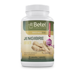 Jengibre en Capsulas – Ginger 90 Capsules – Amazing Stomach Health Aid – Betel