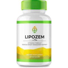 Lipozem Capsules, Maximum Strength, Lipozem Pills for Men and Women (1 Pack)