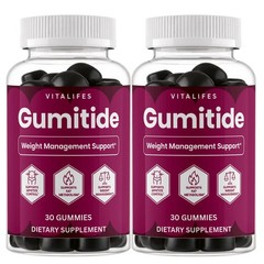 ( 2 Pack ) Gumitide Weight Management Gummies, Gumitide Supplement 30 Gummies