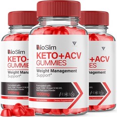 (3 Pack) Bioslim Keto ACV Gummies For Weight Loss, Bio Slim Max (180 Gummies)