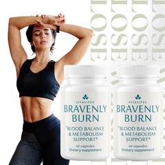 (2 pack) Bravenly Burn Capsules- Extreme Formula For Metabolism and Weight Loss