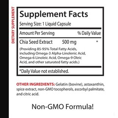 chia seed cleanse – CHIA SEED OIL – weight loss supplement 1 Bottle