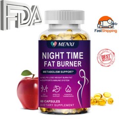 Night Time Appetite Suppressant Fat Burner Supplement Weight Loss Detox Capsules