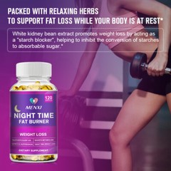 Night Time Fat Burner Supplement For Fat Burn Weight Loss Appetite Suppressant