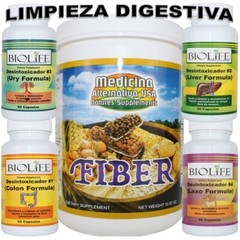 LIMPIEZA DIGESTIVA tratamiento completo (100% Natural – 60 cap) unisex