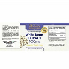 Spirulina Algae Immune Support & White Bean Extract Weight Management Supplement