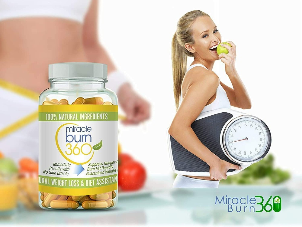 Miracle Burn 360 Weight Loss Supplement Pills – Decreases appetite and fat FAST