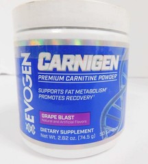 Evogen Carnigen | Carnitine Fat Burning Powder, Carnitine Tartrate, Acetyl-L-Ca