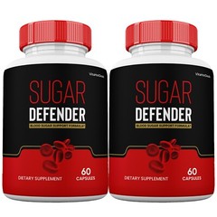 Sugar Defender Pills, Official Sugar Defender 24 Max Strength (2 Pack)
