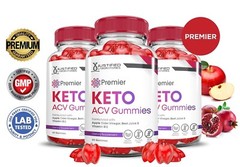 Premier Keto Extreme ACV Gummies 2000MG Apple Cider Vinegar 60 Gummys