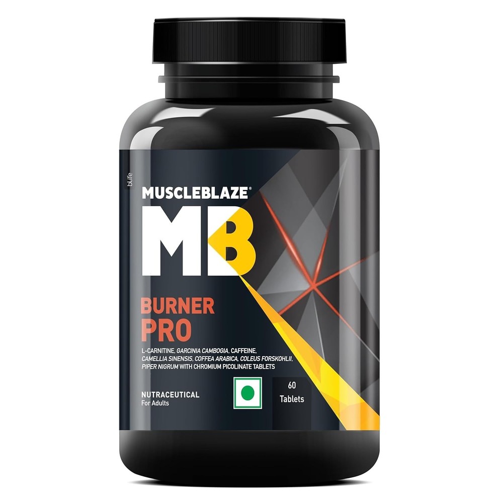 MuscleBlaze MB-Burner PRO | L- Carnitine, Garcinia Cambogia {60Tab}