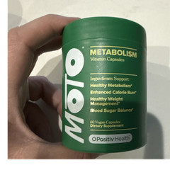 O Positiv Health Meno MOTO Metabolism Weight Management Vegan 60 Caps Exp 6/2027