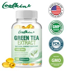 Green Tea Extract 1000mg – 98% Polyphenols, 75% Catechins,45% EGCG – Weight Loss