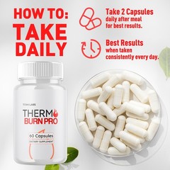 (5 Pack) Thermo Burn Pro Advanced Energy & Fitness Vitamin ThermoBurnPro 300 Ct