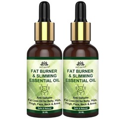 (pack of 2) Ayurvedic Fat Burning Oil For Weight Loss Slimming Oil 30 ml