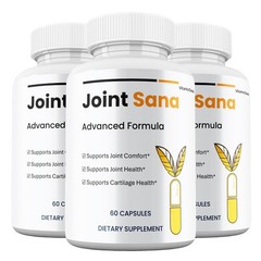 Joint Sana Capsules, Max Strength, Joint Support Supplement (3 pack)