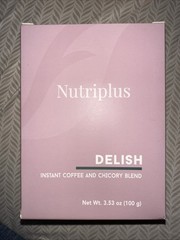 Delish Nutriplus Mushroom Instant Coffee and Chicory Blend