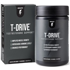InnoSupps T-Drive Testosterone Booster Enhance 90 Count (Pack of 1)