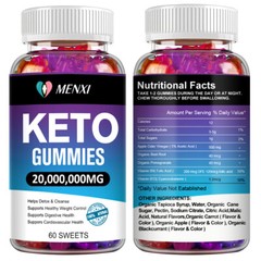 Keto Gummies – ACV Rapid Fat Burn & Metabolism Support Formula 20000000mg 60pcs