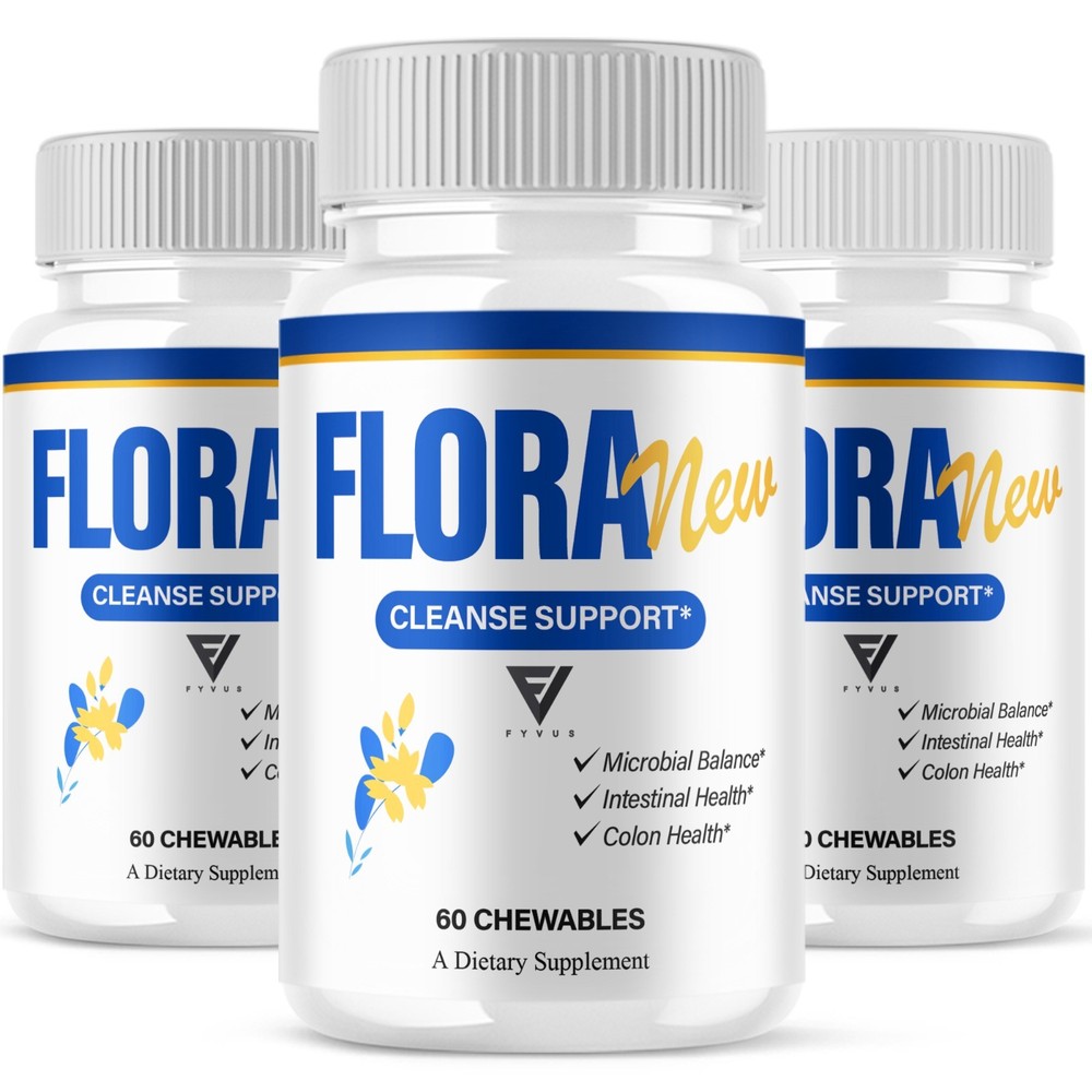 (3 Pack) Floranew Cleansed Gummies, Flora New Daily Supplement (180 Gummies)