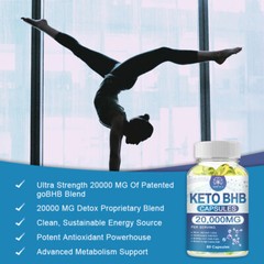 Best BHB Keto Diet Pills 20000mg Burn Fat-ACV Advanced Ketosis,Weight Loss,Detox
